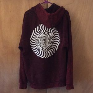 Spitfire red sweatshirt size large.  NEW NEW NEW